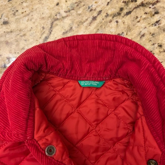 United Colors of Benetton red jacket - Picture 5 of 6